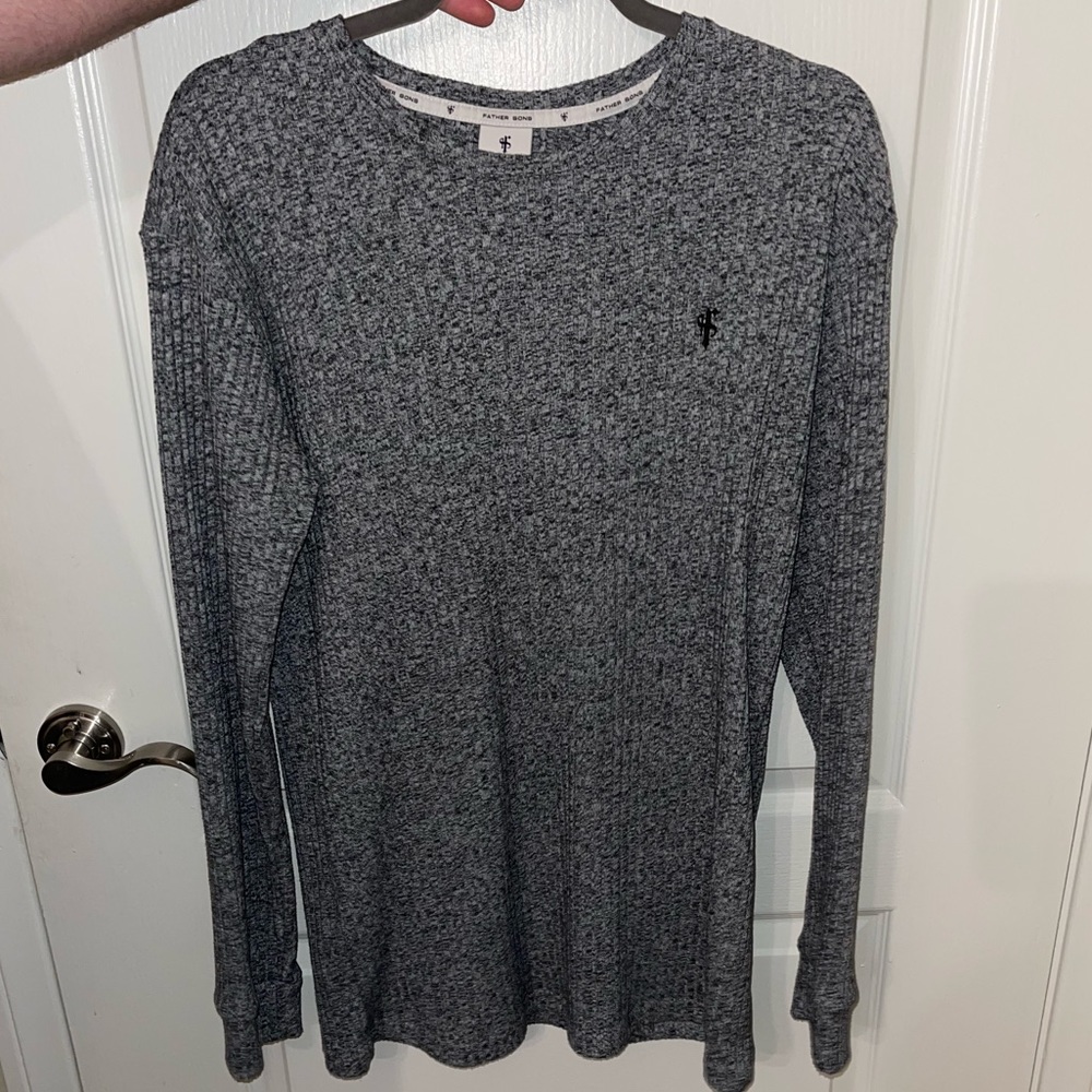 Father Sons grey shirt